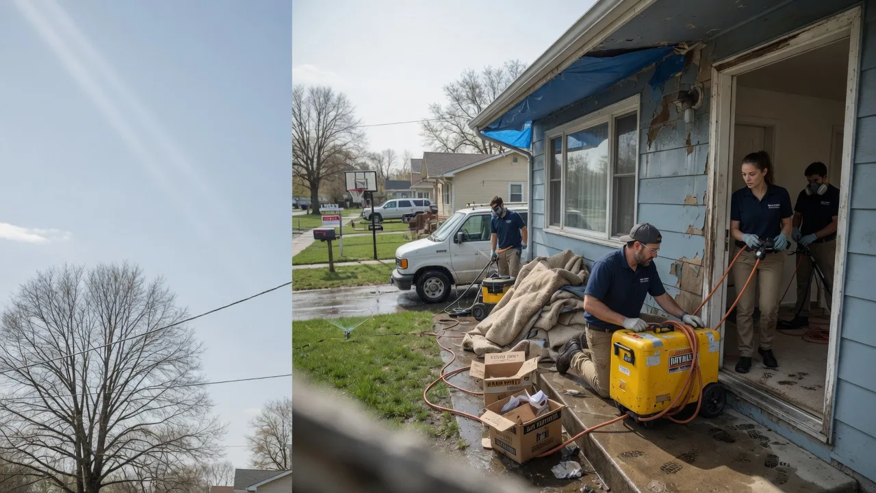 Basement Flood Cleanup in Livingston, TN near me
